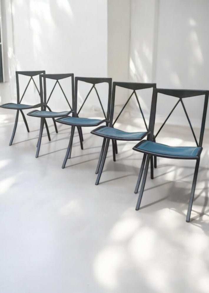 Série de 5 Chaises Bella Pliantes par Cattelan Italia – Années 80 - Ethic Atelier