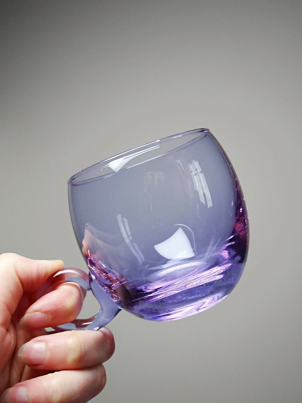 Service à sangria/punch vintage années 70 cristal Alexandrite "Bleikristall" - Ethic Atelier