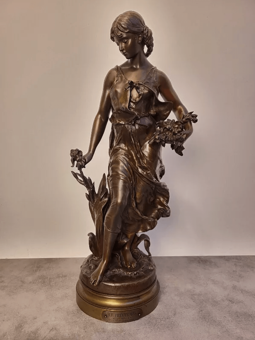 Statue en Bronze Tournant "Le Printemps" – Hippolyte Moreau - Ethic Atelier