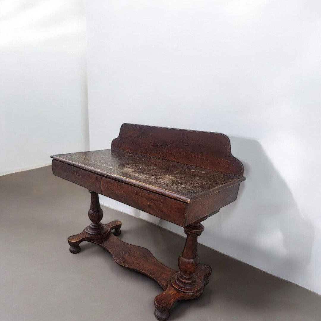 Superbe Bureau 2 Tiroirs de Style Anglais - XIXe Siècle - Ethic Atelier