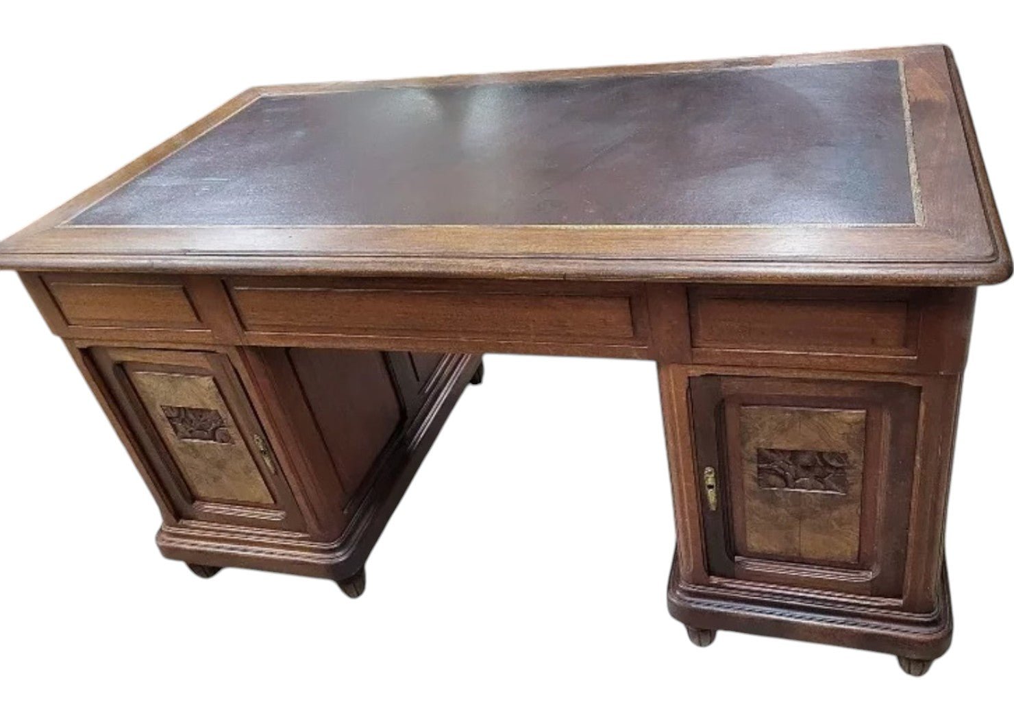 Superbe Bureau Plat Art Déco 1930 - Ethic Atelier