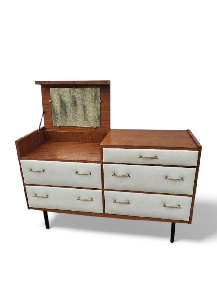 Superbe Commode Coiffeuse Vintage par Roger Landault - Ethic Atelier