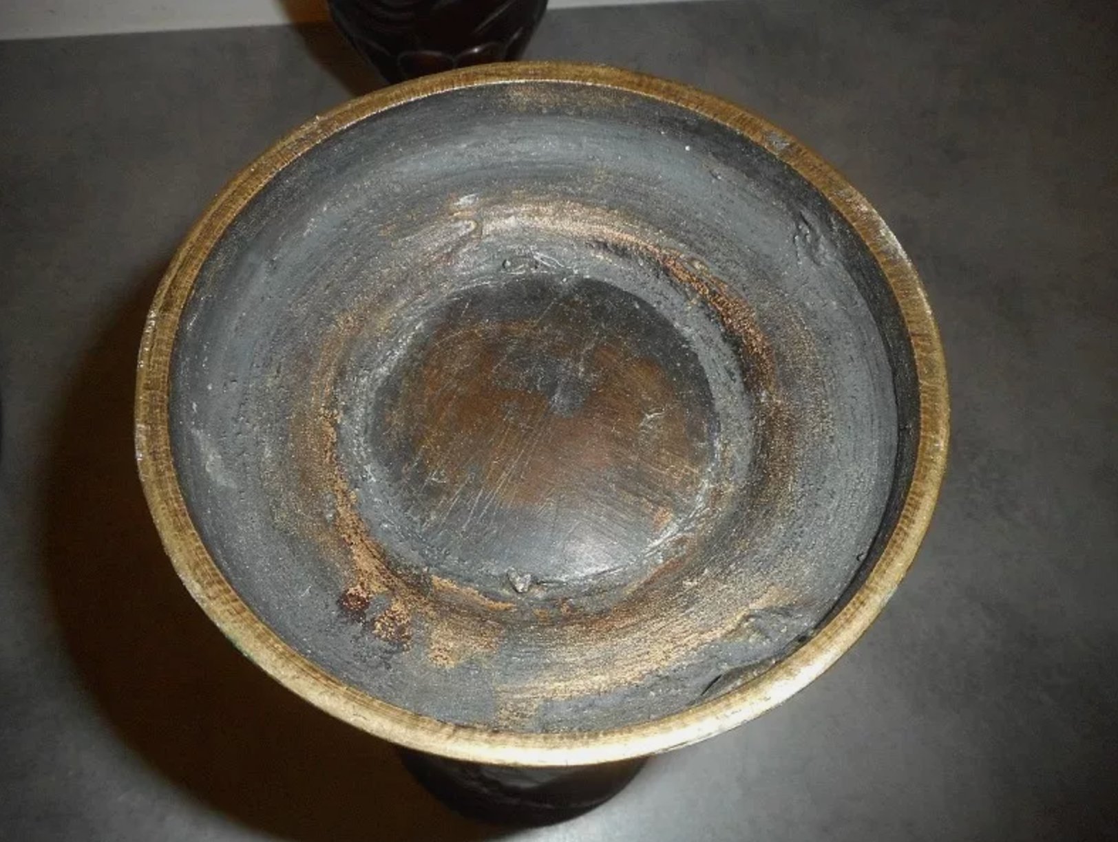 Superbe Paire de Vases en Bronze - Décor Asiatique - Ethic Atelier