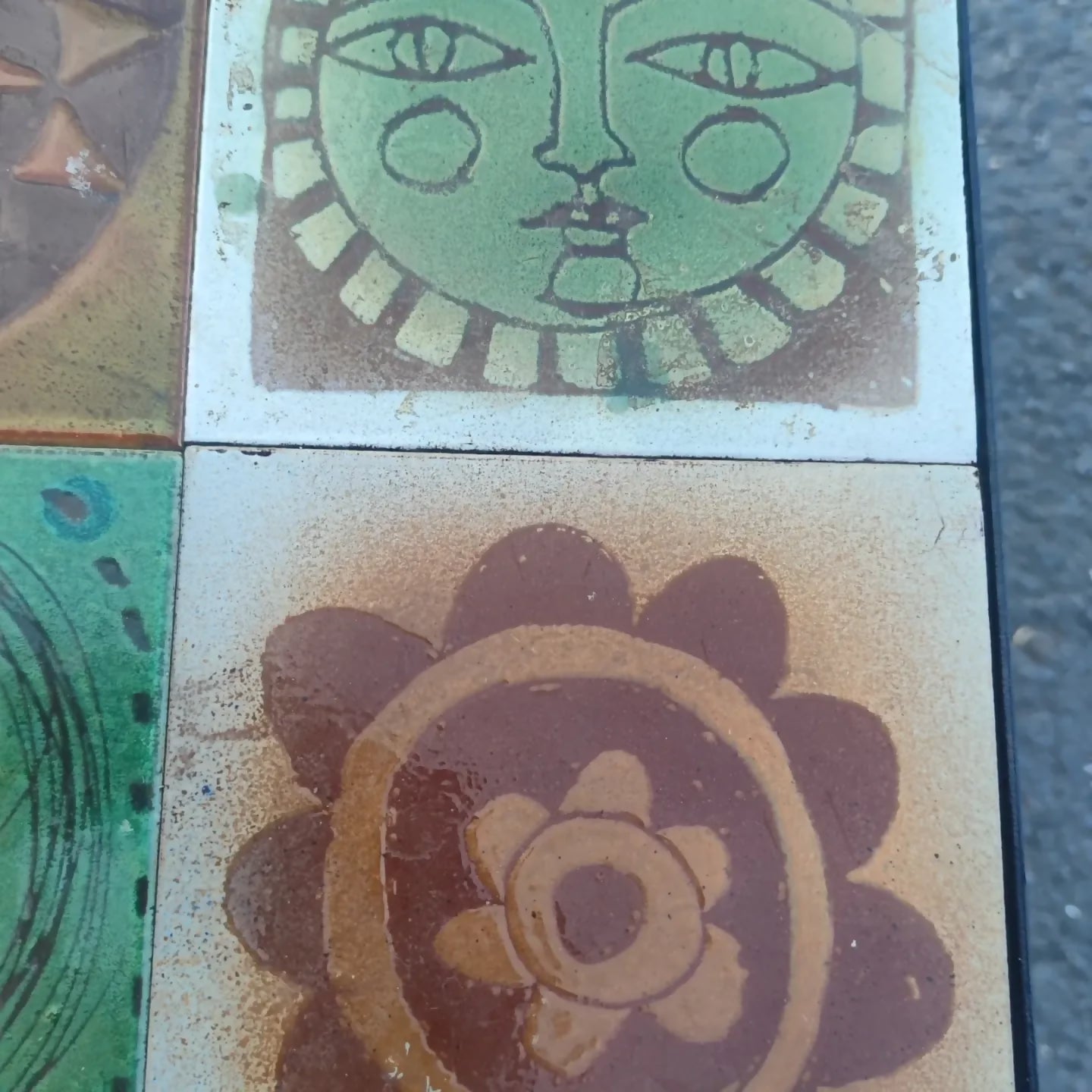 Table basse céramique Villeroy & Bosch vers 1950/60 - Ethic Atelier