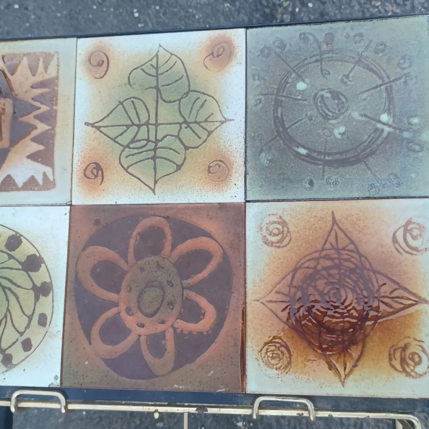 Table basse céramique Villeroy & Bosch vers 1950/60 - Ethic Atelier