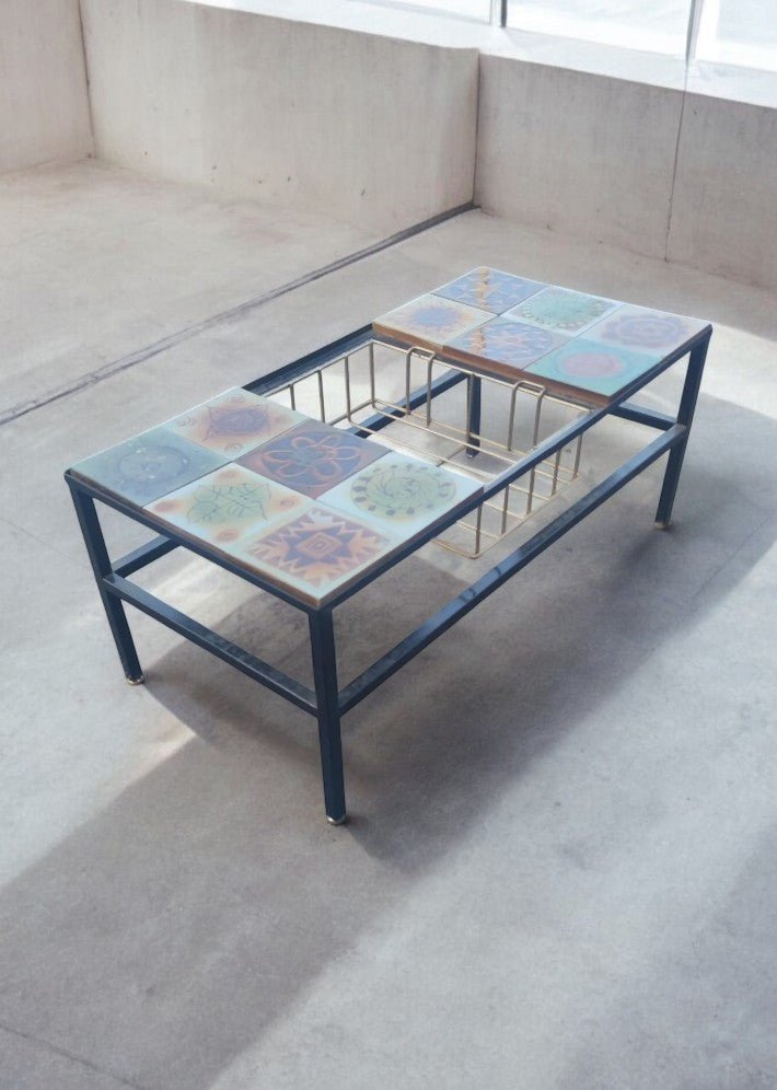 Table basse céramique Villeroy & Bosch vers 1950/60 - Ethic Atelier