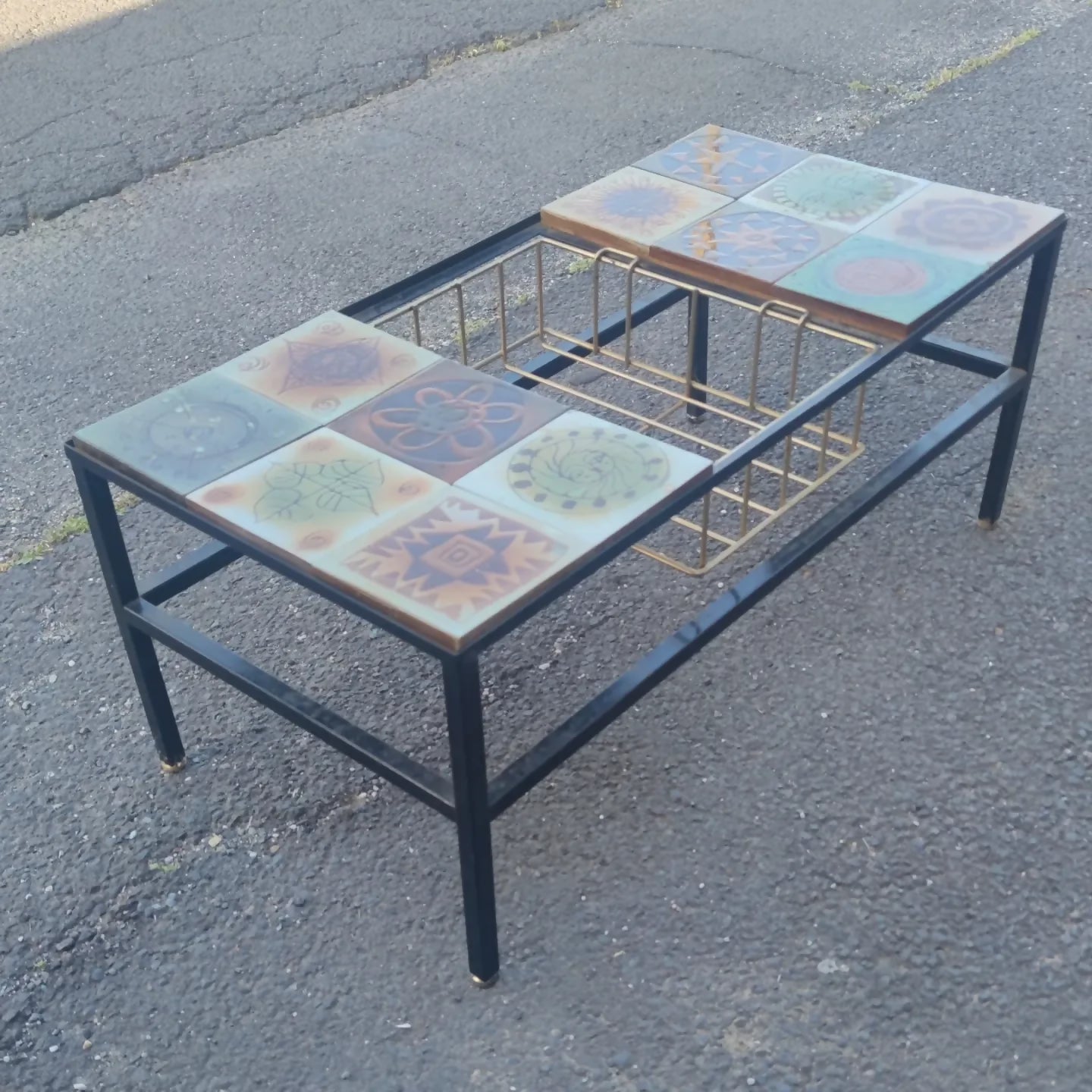 Table basse céramique Villeroy & Bosch vers 1950/60 - Ethic Atelier