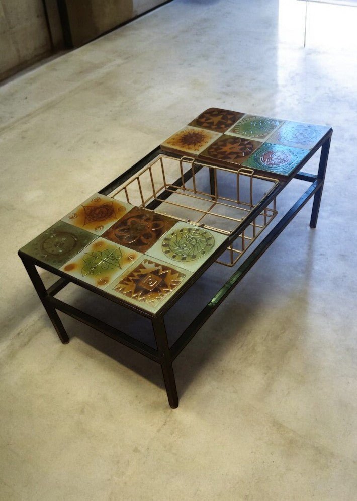 Table basse céramique Villeroy & Bosch vers 1950/60 - Ethic Atelier