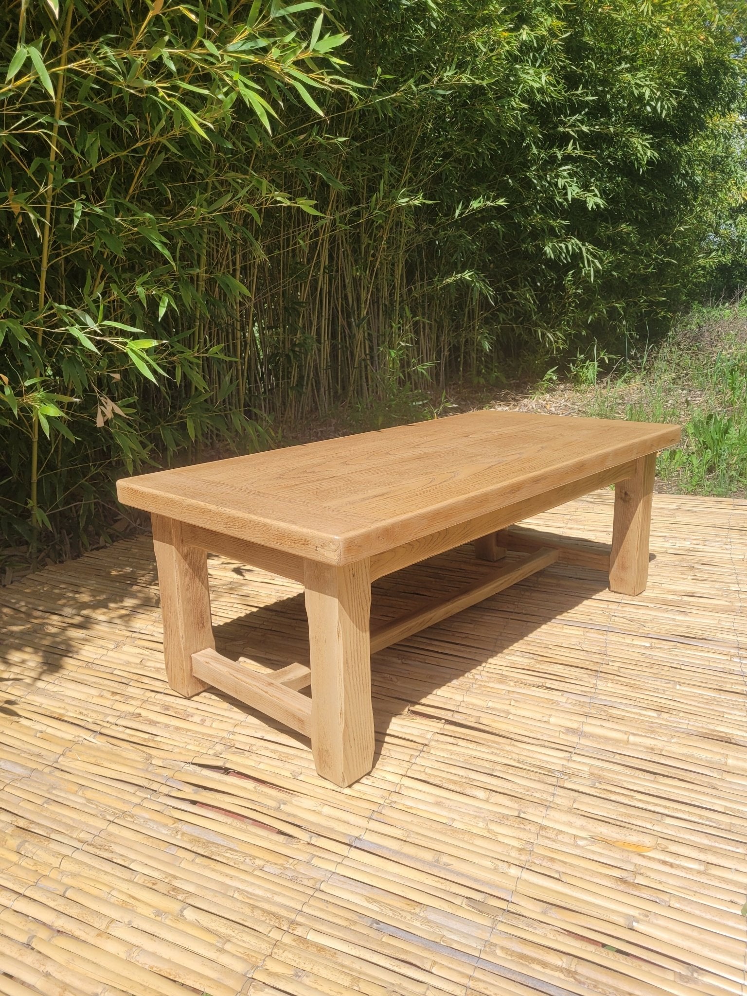 Table basse en chêne - rénovée - Ethic Atelier