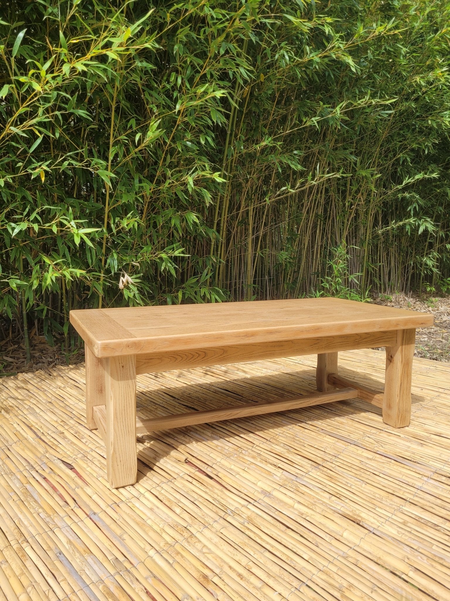 Table basse en chêne - rénovée - Ethic Atelier