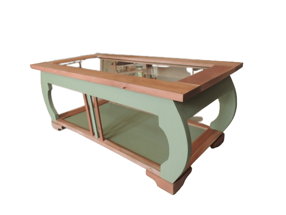 Table basse vitrée - Ethic Atelier