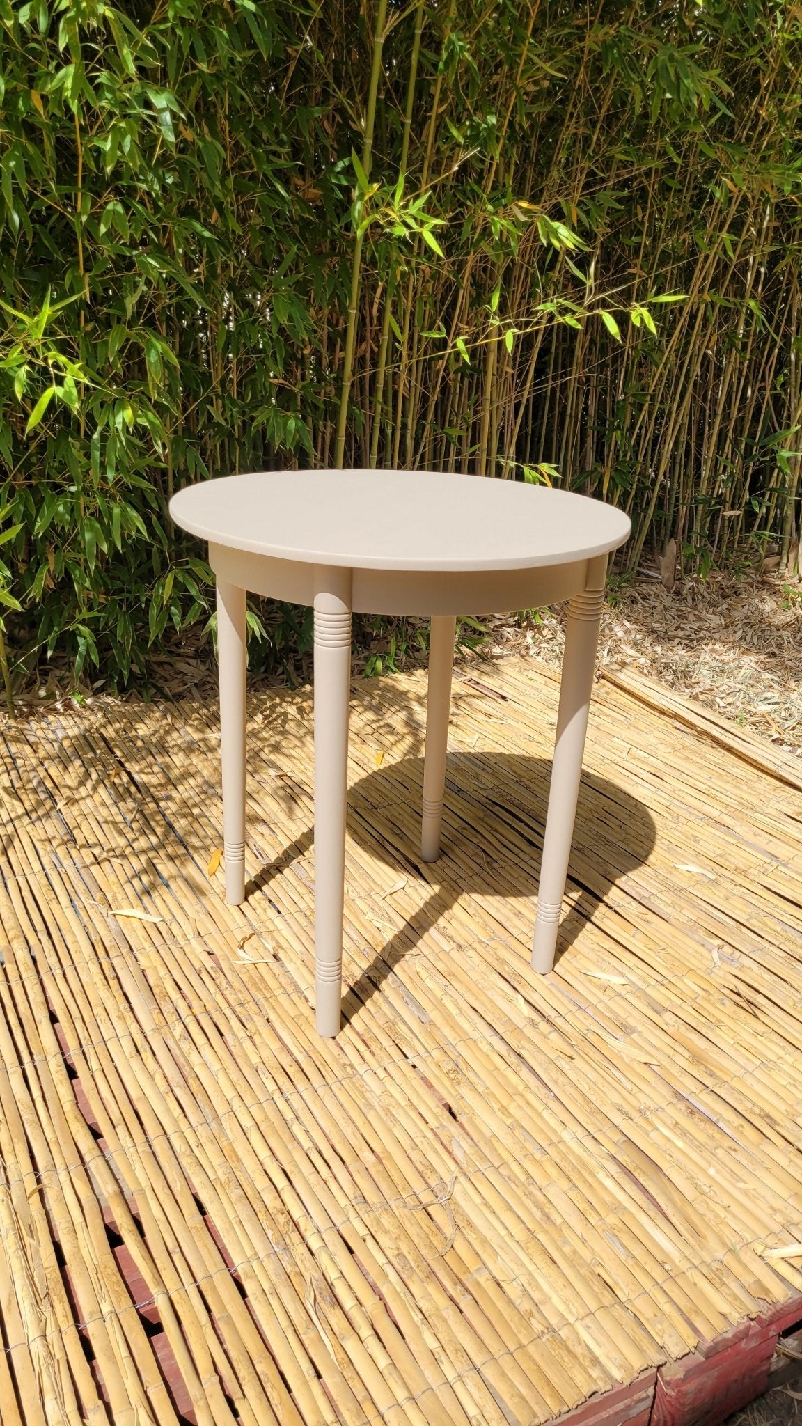 Table d'appoint ronde - rénovée - Ethic Atelier