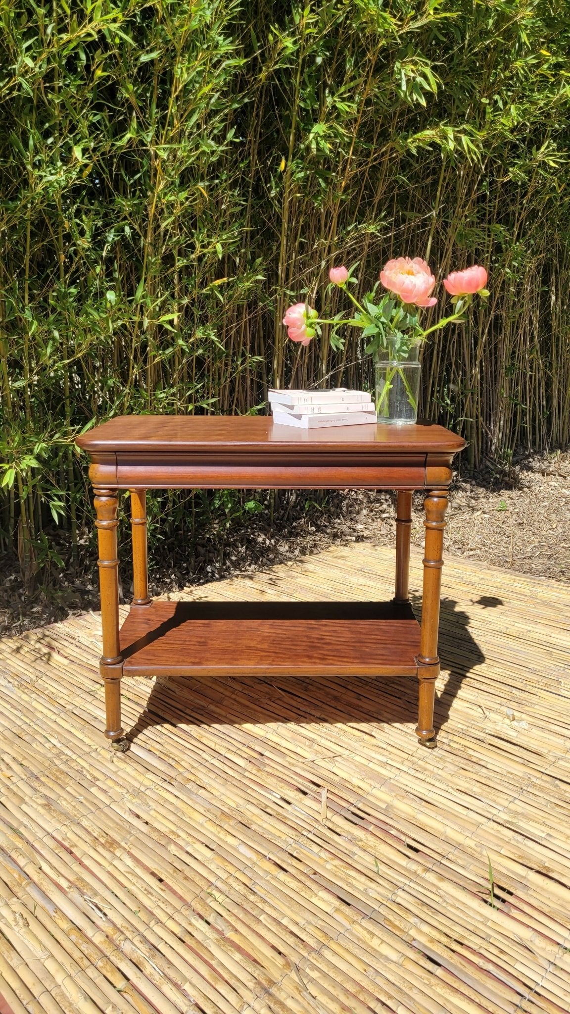 Table d'appoint vintage restaurée - Ethic Atelier