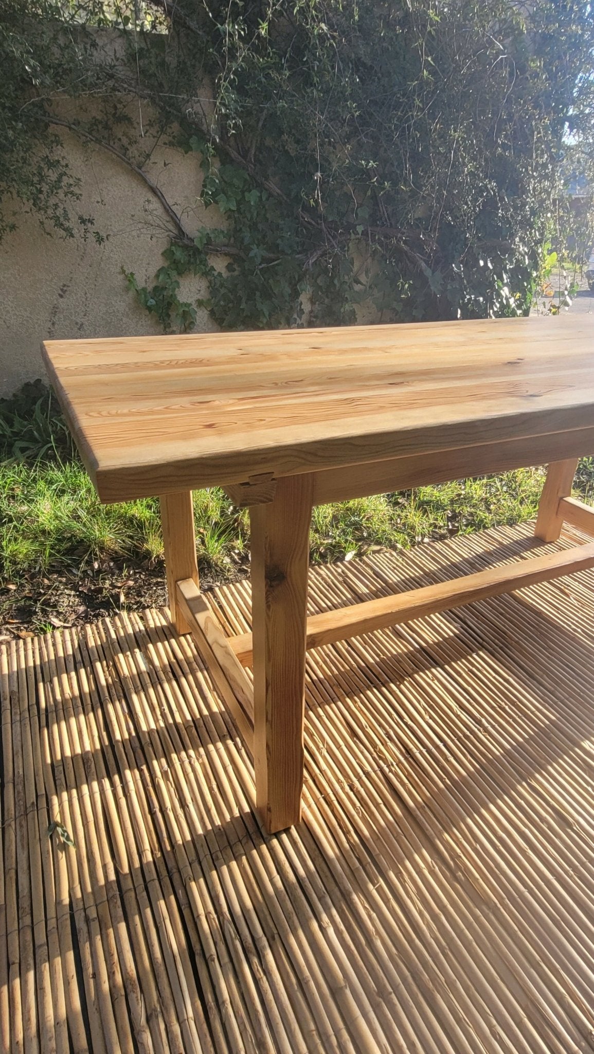 Table de ferme rénovée - Ethic Atelier