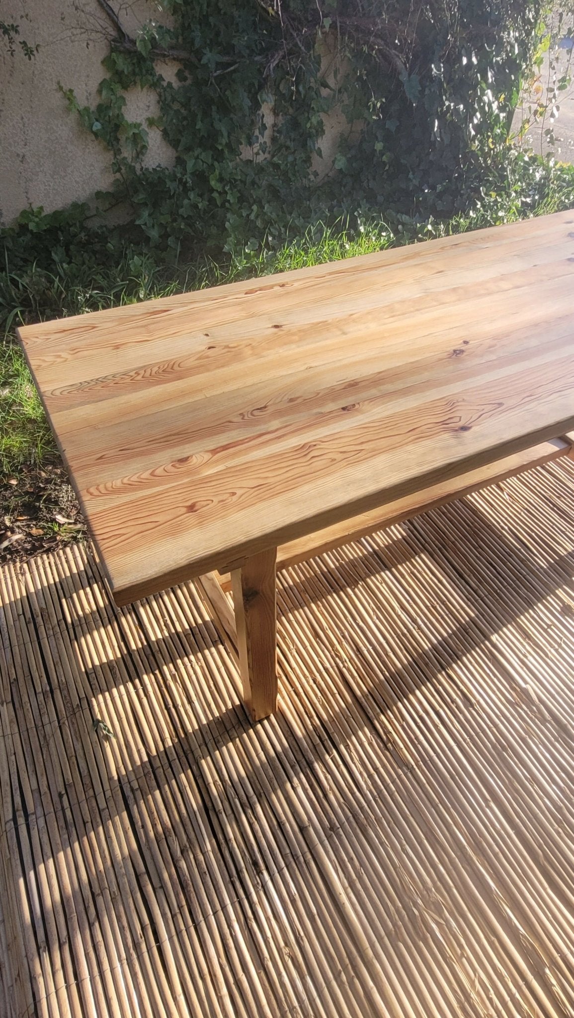 Table de ferme rénovée - Ethic Atelier