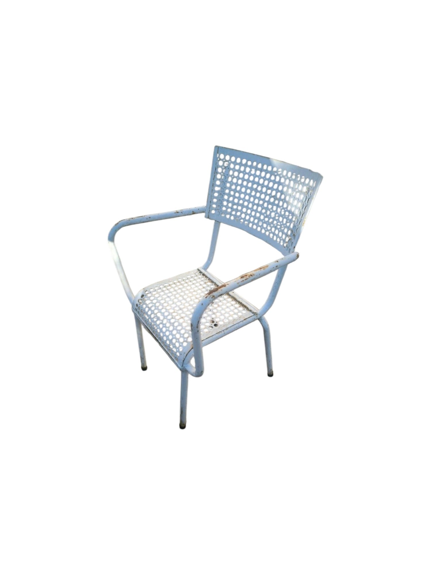 Table de jardin avec 2 chaises et 2 fauteuils de René MALAVAL - Ethic Atelier