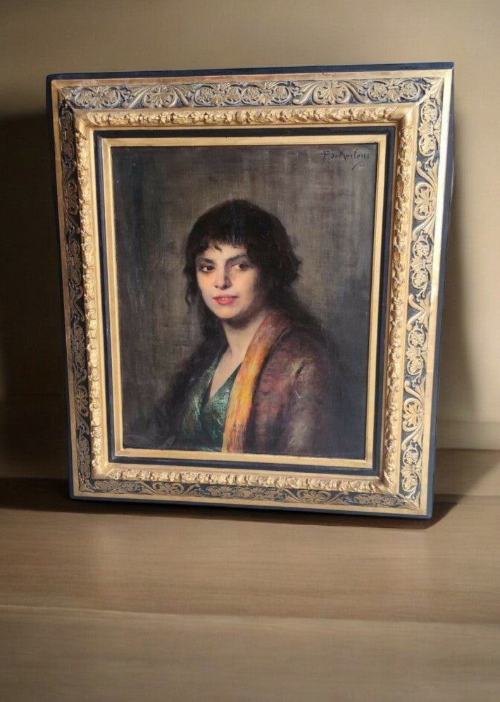 Tableau 1878 exposition universelle de Paris par Fernande de MERTENS - Ethic Atelier