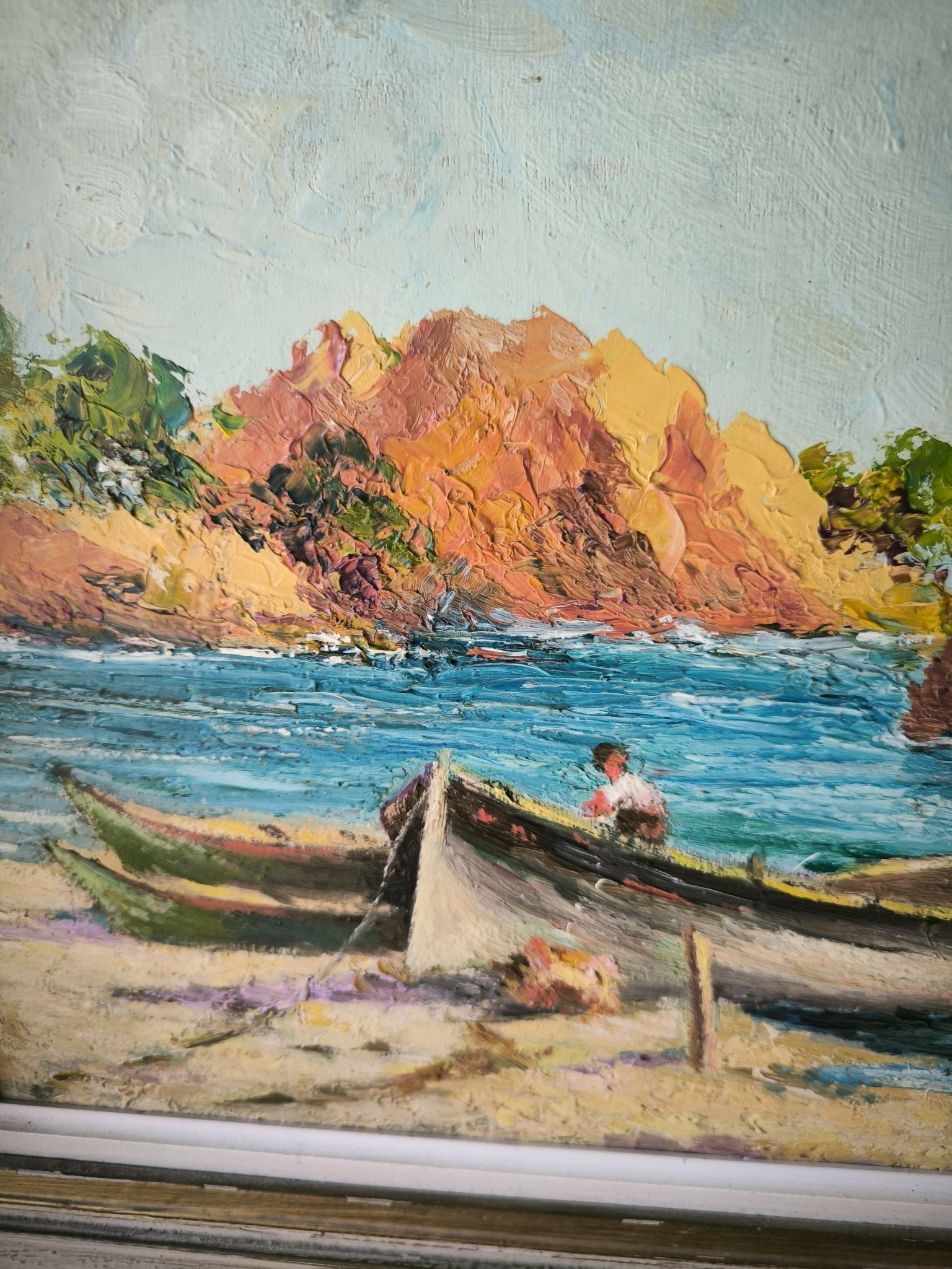 Tableau marine par BRUNEL vers 1940/50 - Ethic Atelier