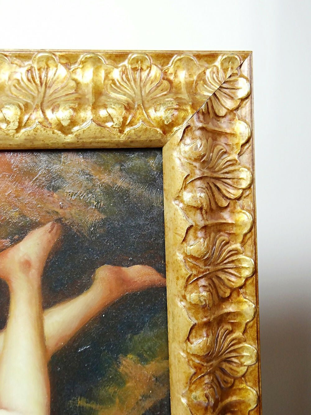 Tableau "Nu au coussin" "La paresseuse" d'après Daniel Hernández Morillo - Ethic Atelier