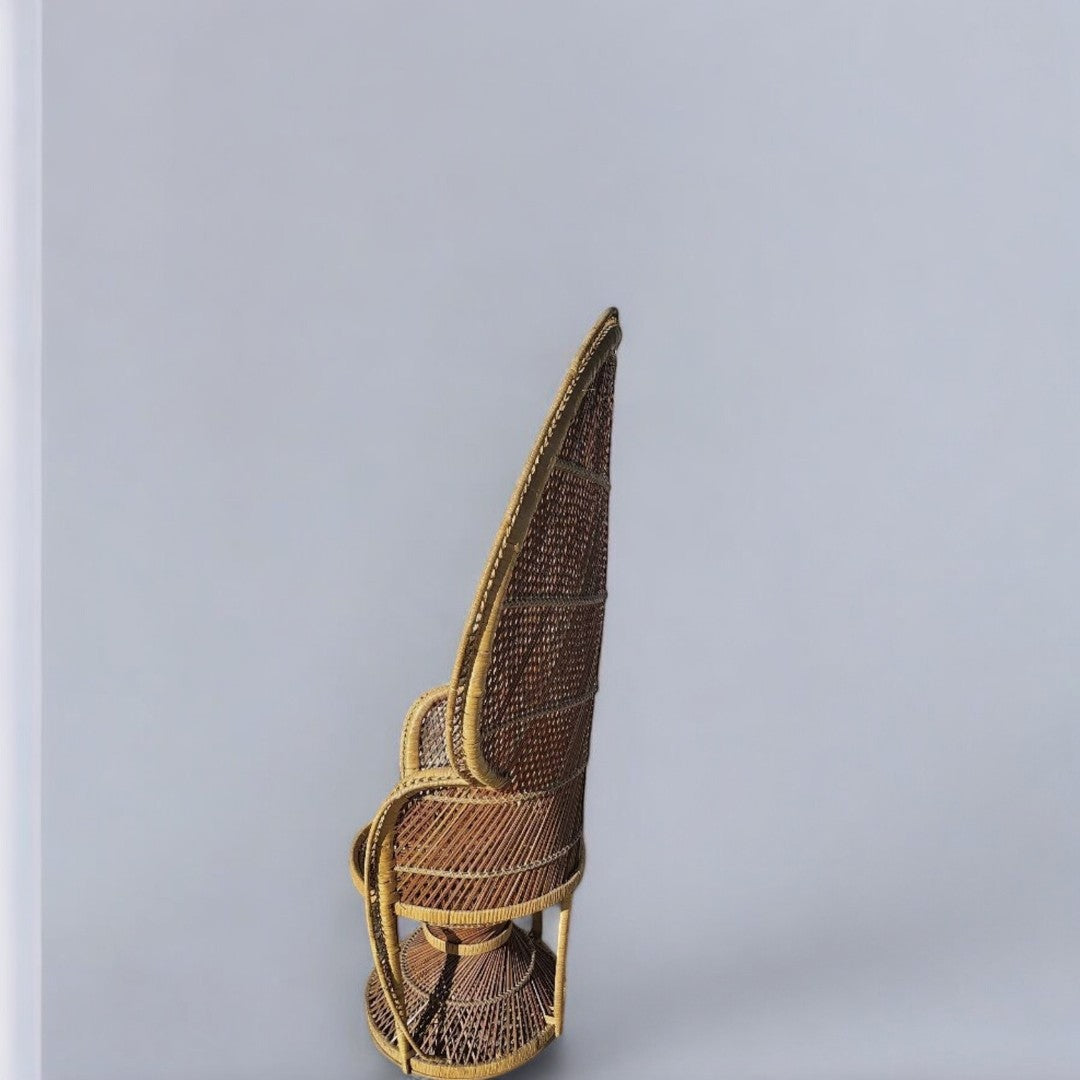 Fauteuil Emmanuelle en Rotin - Années 1960