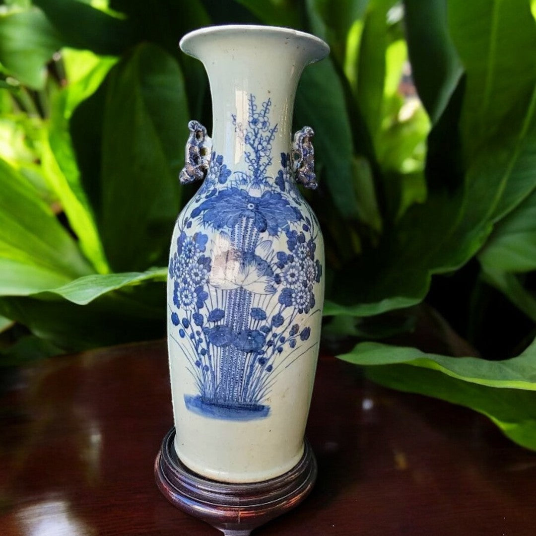 Grand Vase Asiatique – Élégance et Décor Spectaculaire