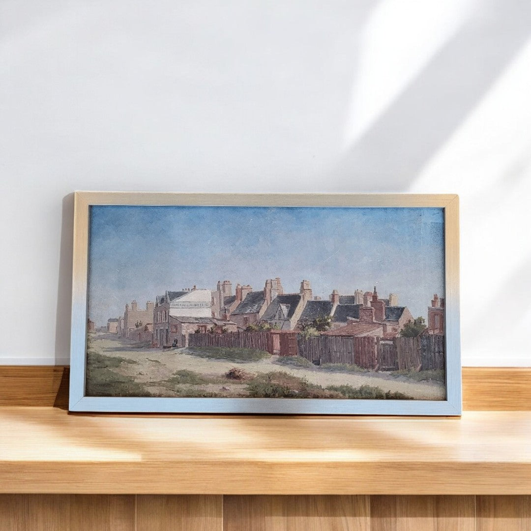 Très Beau Tableau Peinture - Huile sur Panneau - Signé Delacour 1894