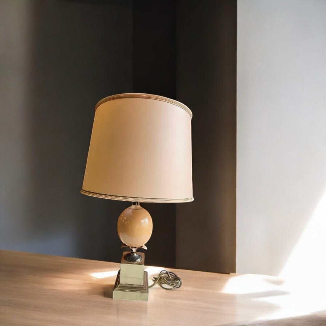 Très Belle Lampe Œuf d'Autruche Modèle Australie