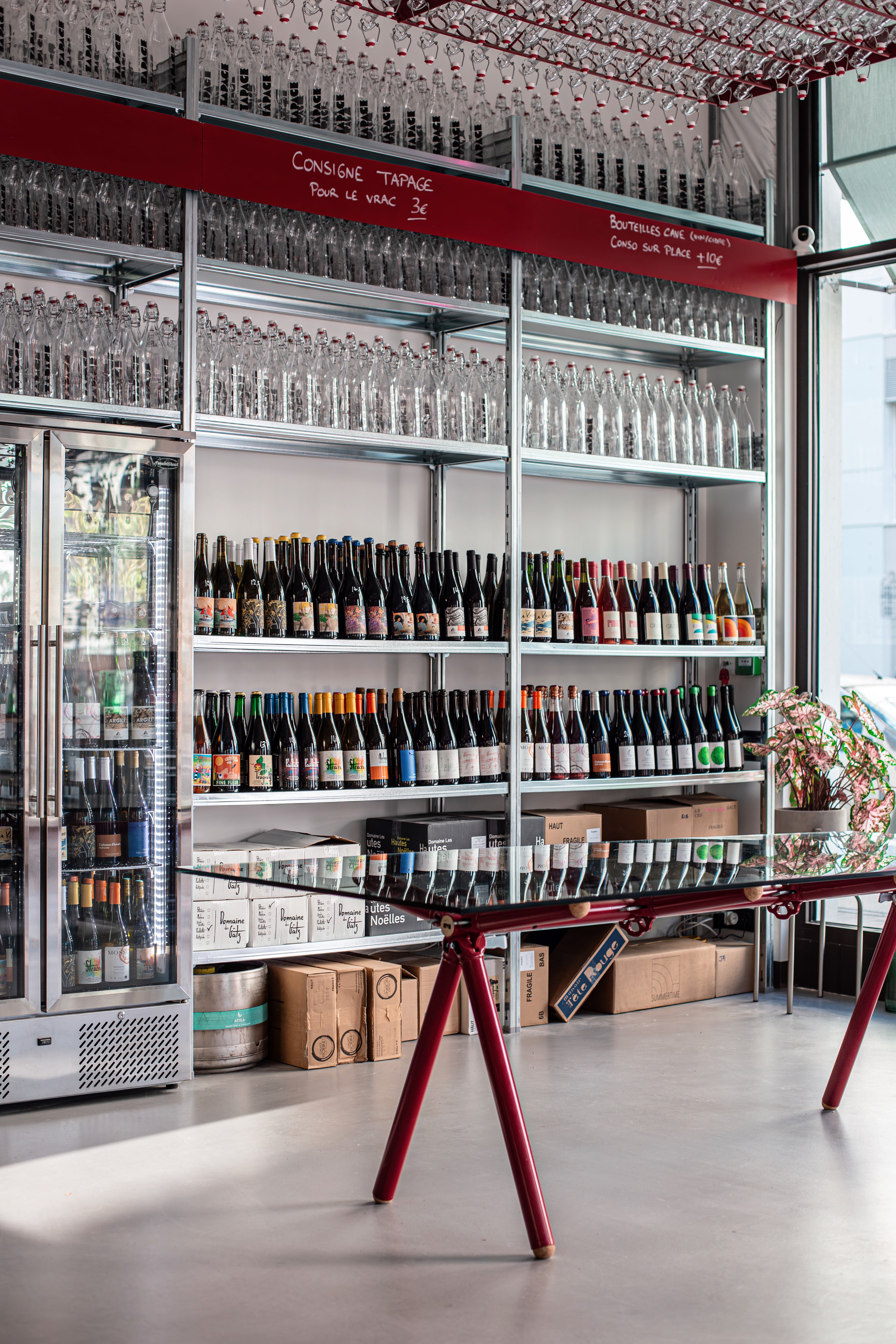 Table Clavex en Échafaudages Upcyclés, Modèle Réinventé