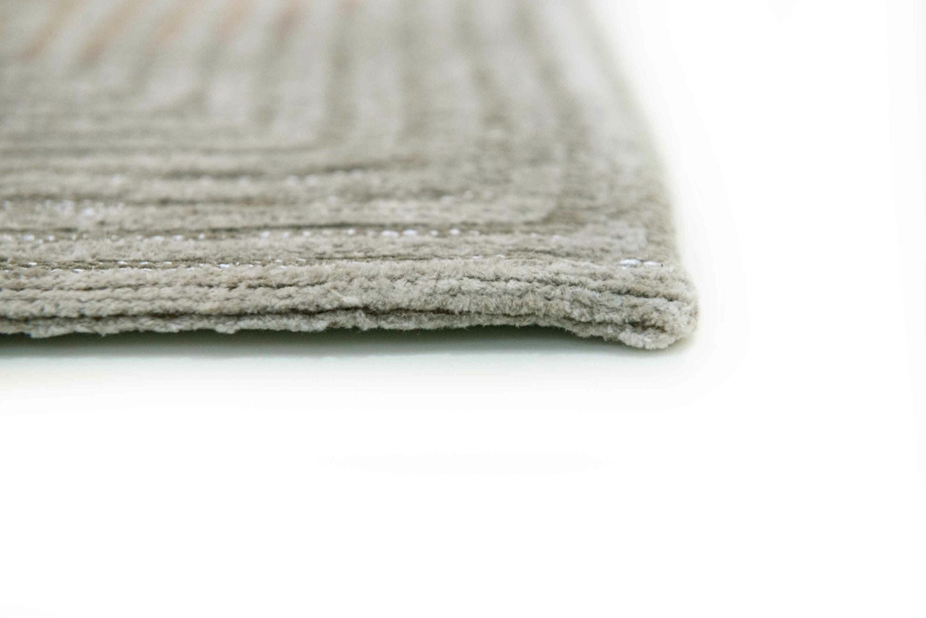 Tapis Méditation Corail Beige coquillage: Plongée dans l'Art des Fonds Marins - Louis de Poortere - Ethic Atelier