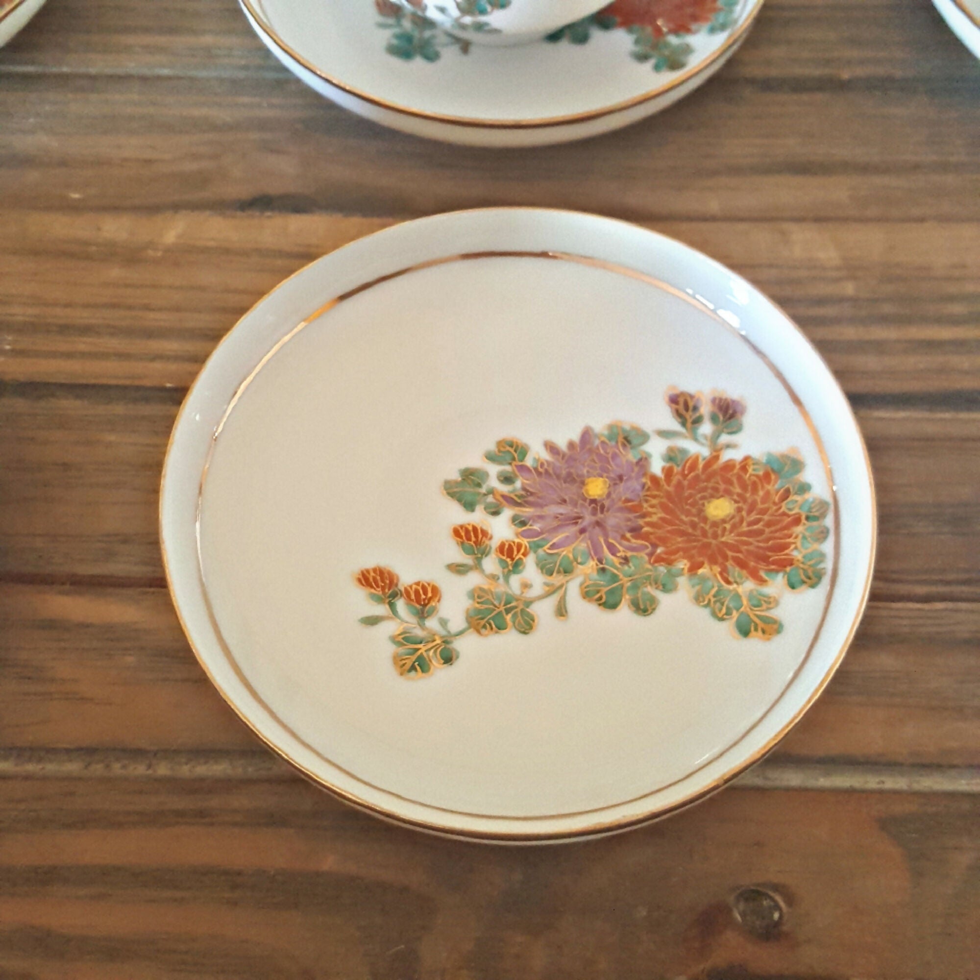 Tasses et accessoires porcelaine de Soko du Japon, ensemble peint à la main - Ethic Atelier