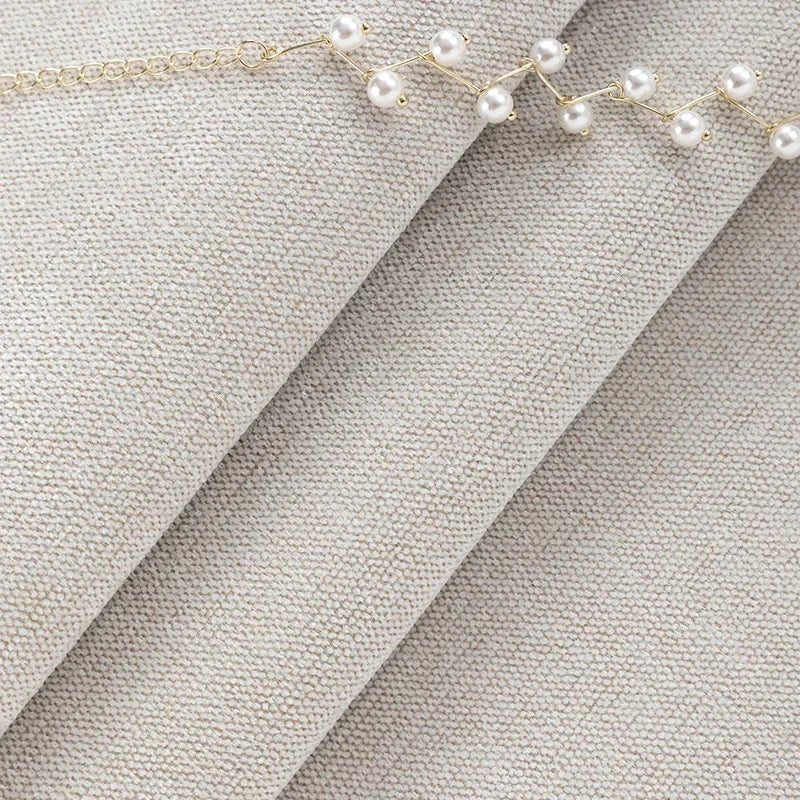 Tissu Chenille Uni Épais "Durabilité et Confort" - Ethic Atelier