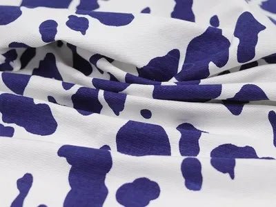 Tissu Denim Écologique Motifs Animaliers Pink - Ethic Atelier