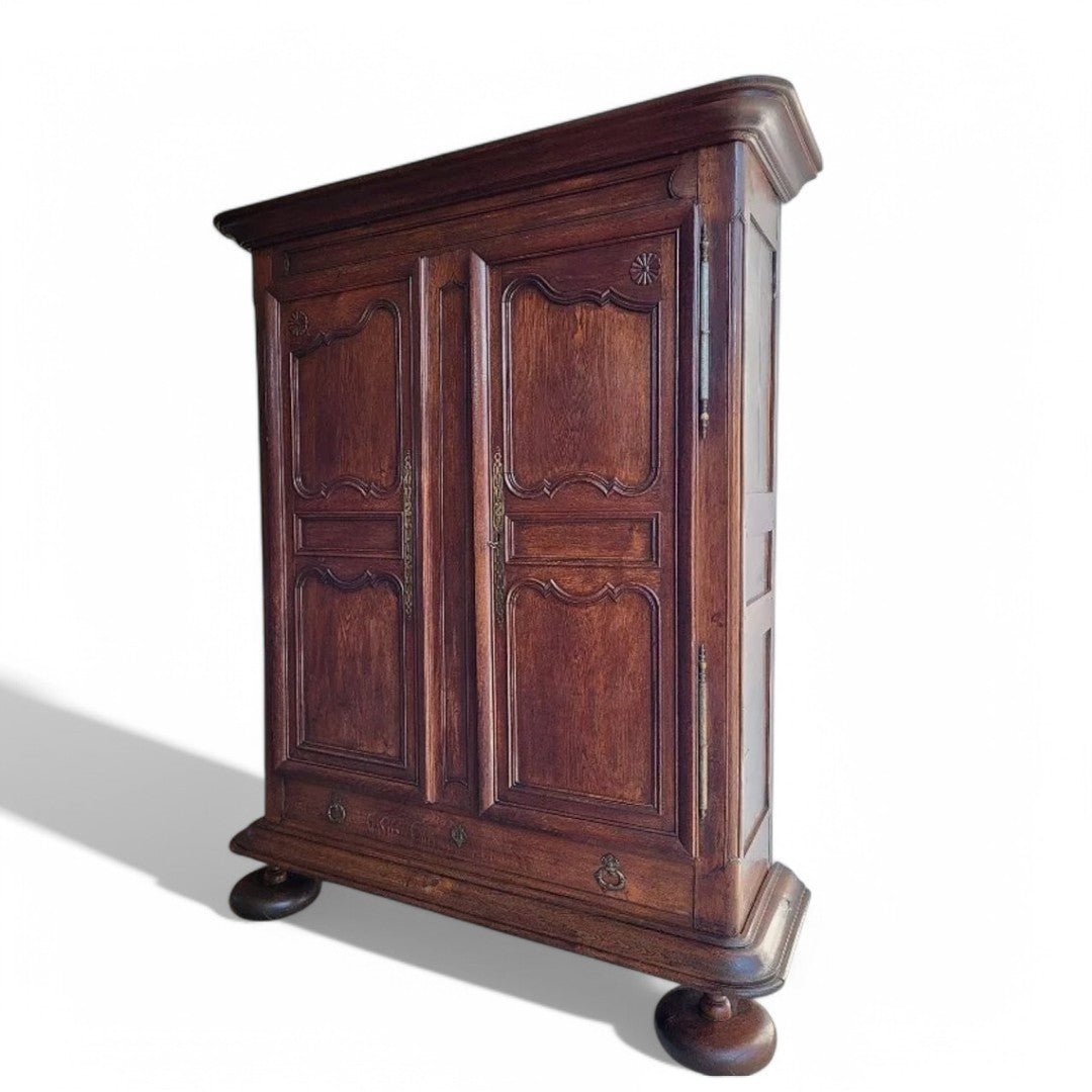 Très Belle Armoire Louis XIV - XVIIIe Siècle en Chêne - Ethic Atelier