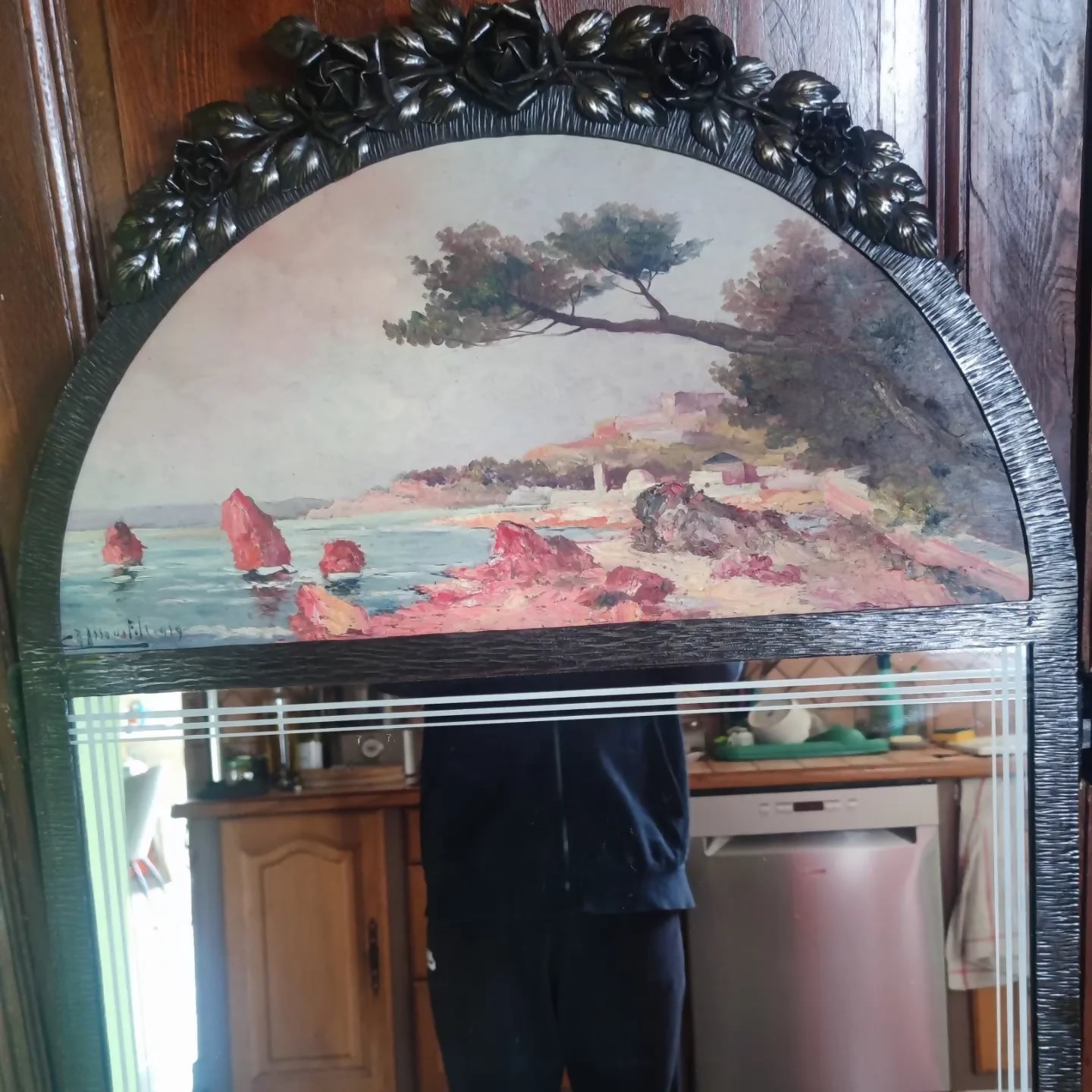 Trumeau en fer forgé vers 1925 - Ethic Atelier