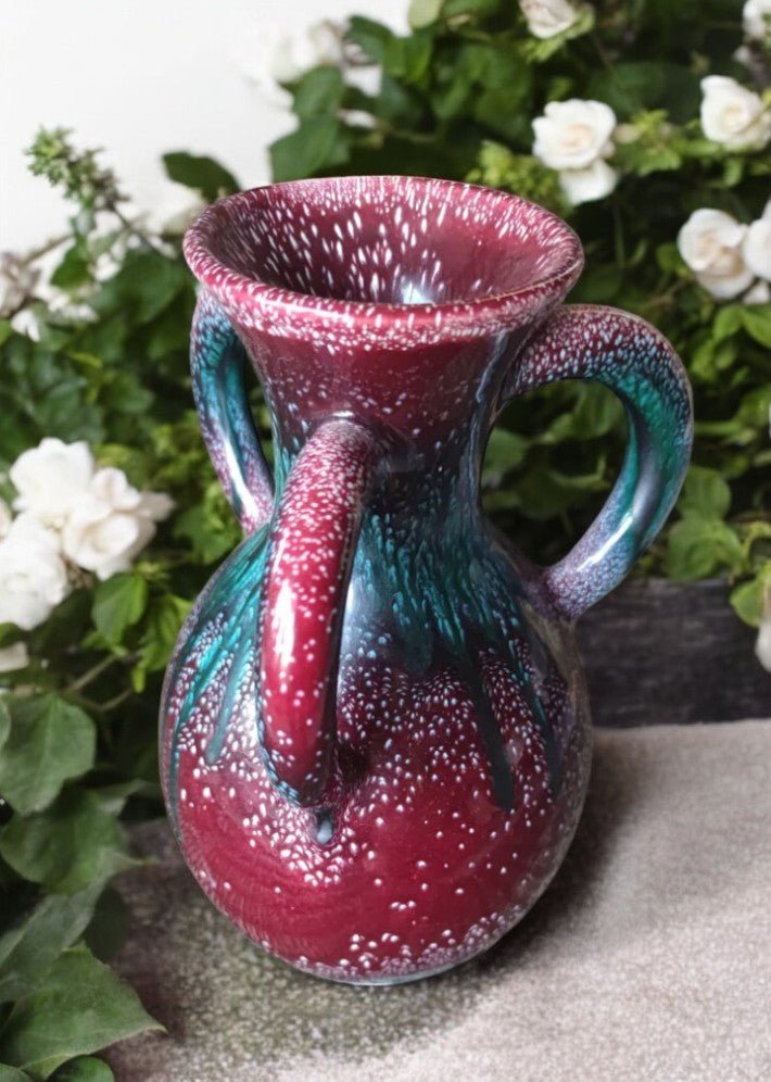 Vase à 3 Anses en Céramique Vintage datant de 1950 - Ethic Atelier