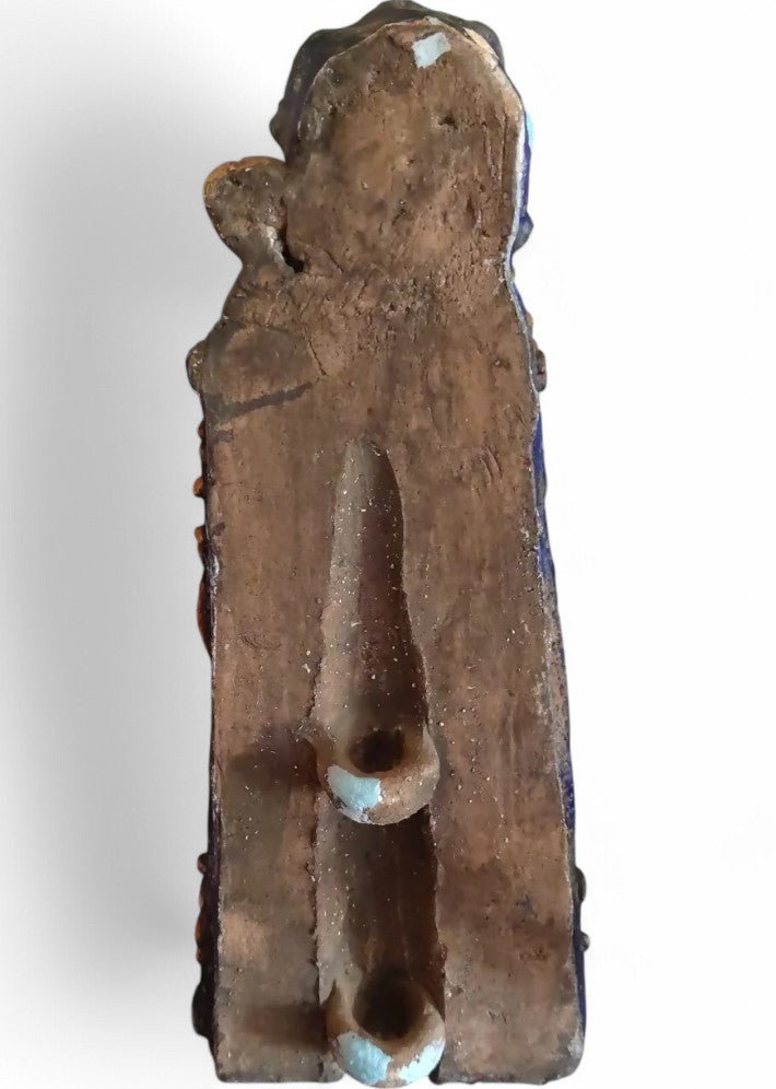 Vierge de procession en faience du XVIII Siècle - Ethic Atelier