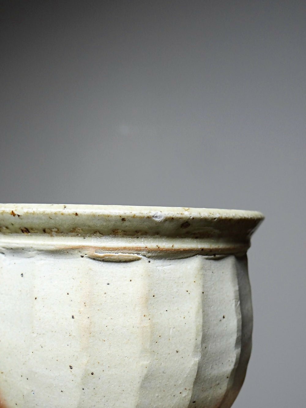 4 Tasses à thé grès style Japonais estampillés vintages - Ethic Atelier
