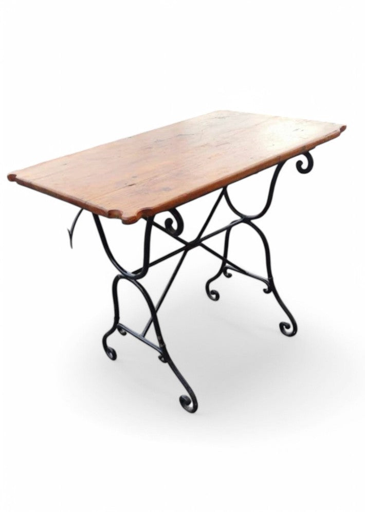 Table de bistrot Vintage datant de 1870