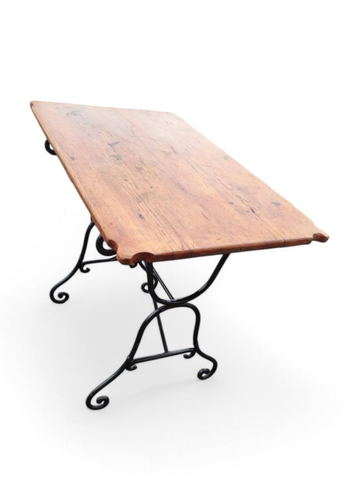 Table de bistrot Vintage datant de 1870