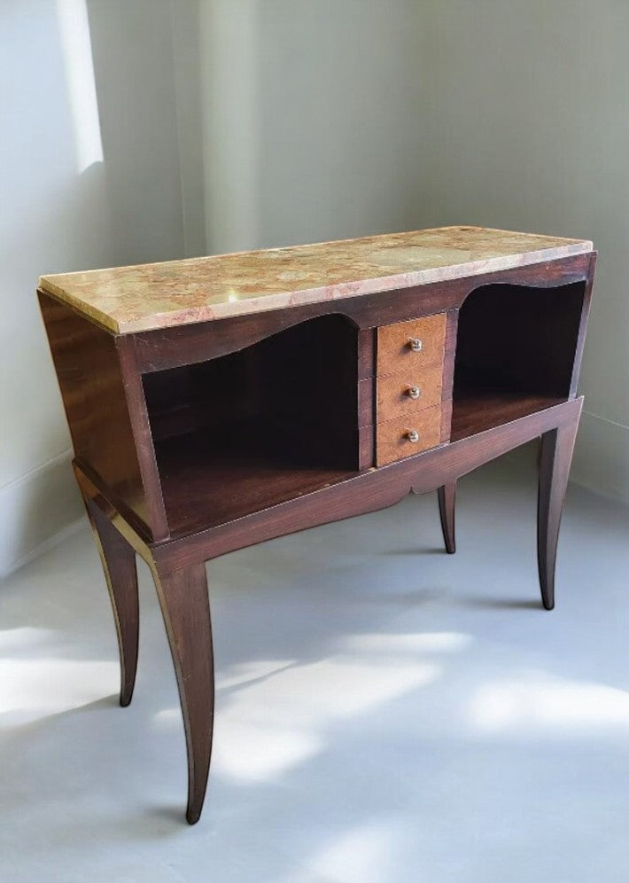 Superbe Petite Commode Art Déco Vintage