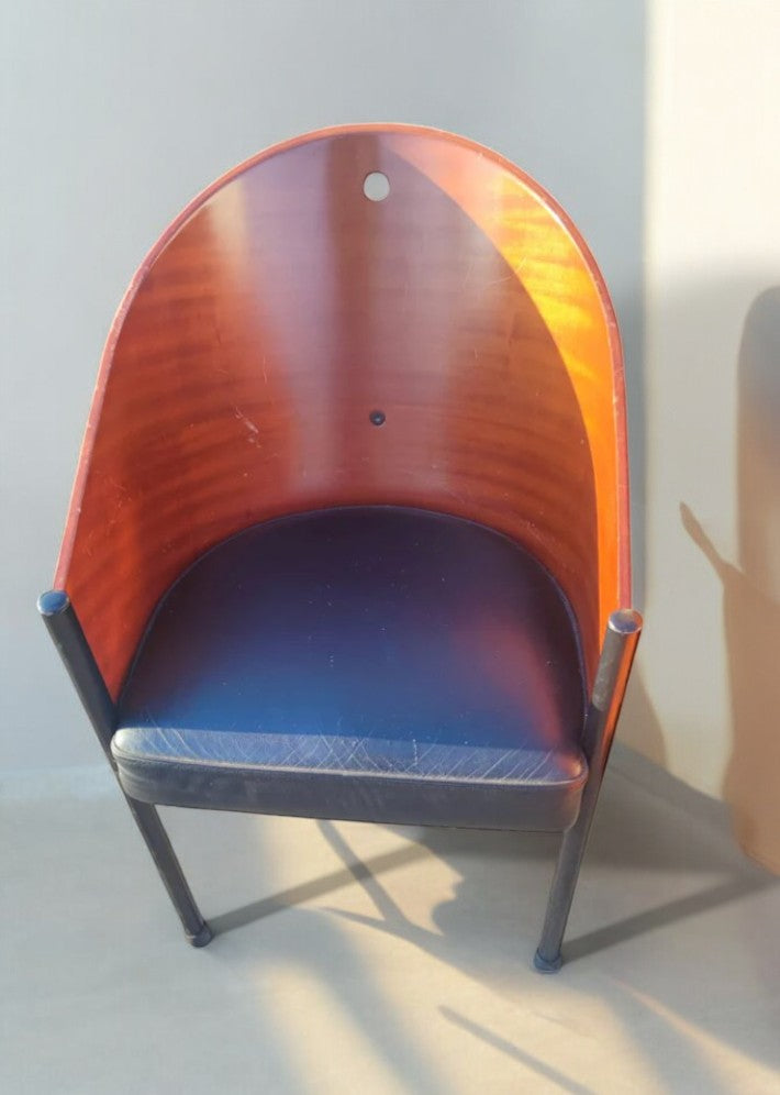 Série de 4 Fauteuils Costes par Philippe Starck pour Aleph – 1982