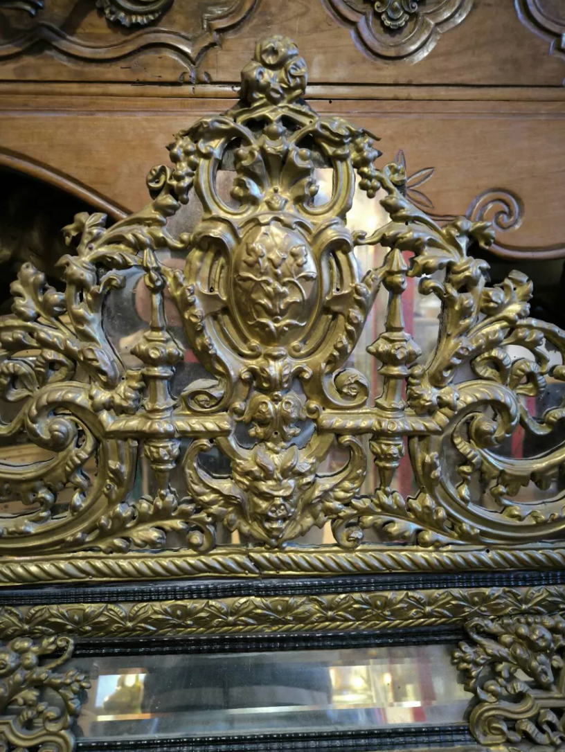 Miroir à Parecloses d'Époque Napoléon III