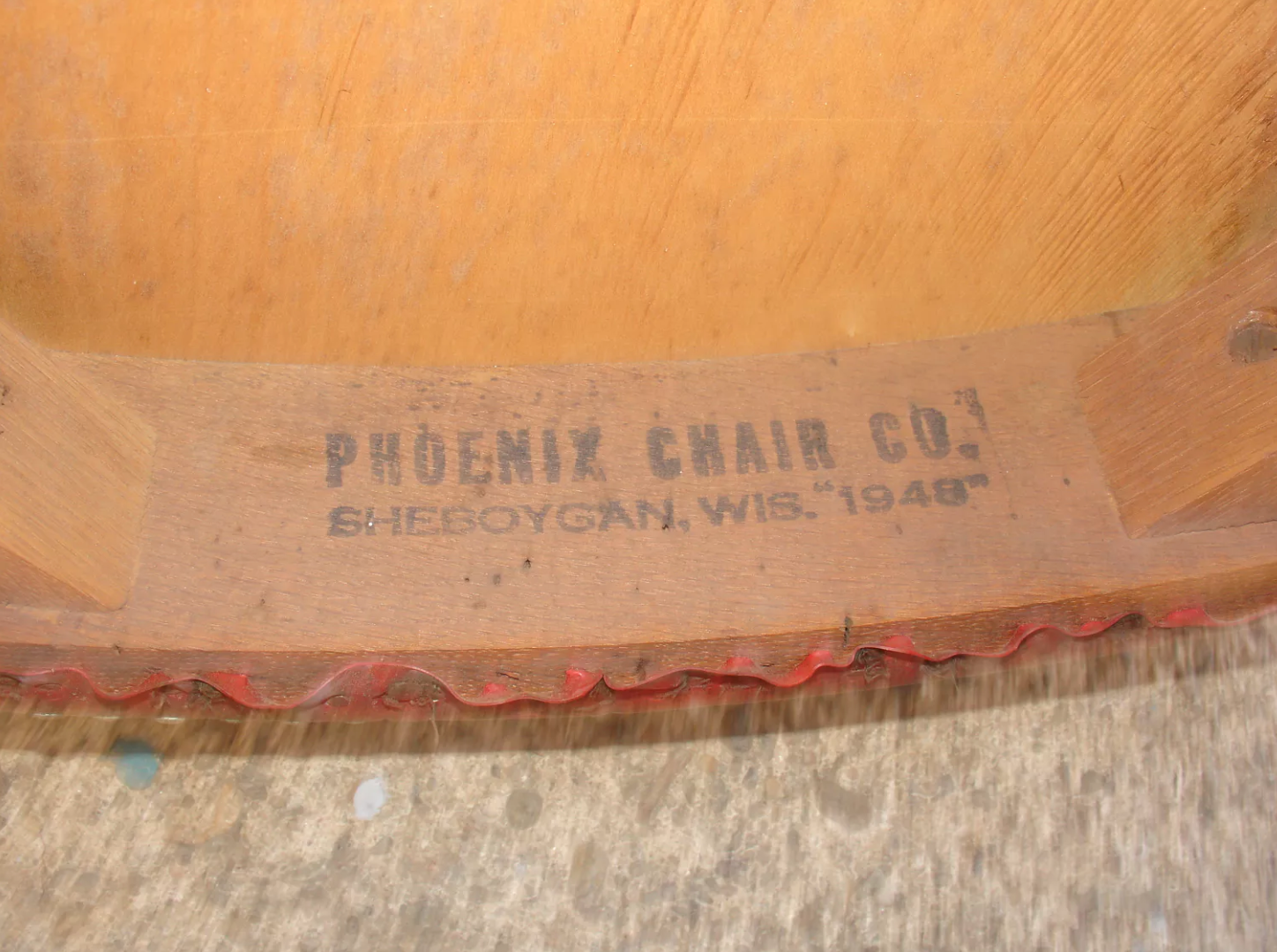 Paire de chaises américaines de la marque Phoenix Chair Co