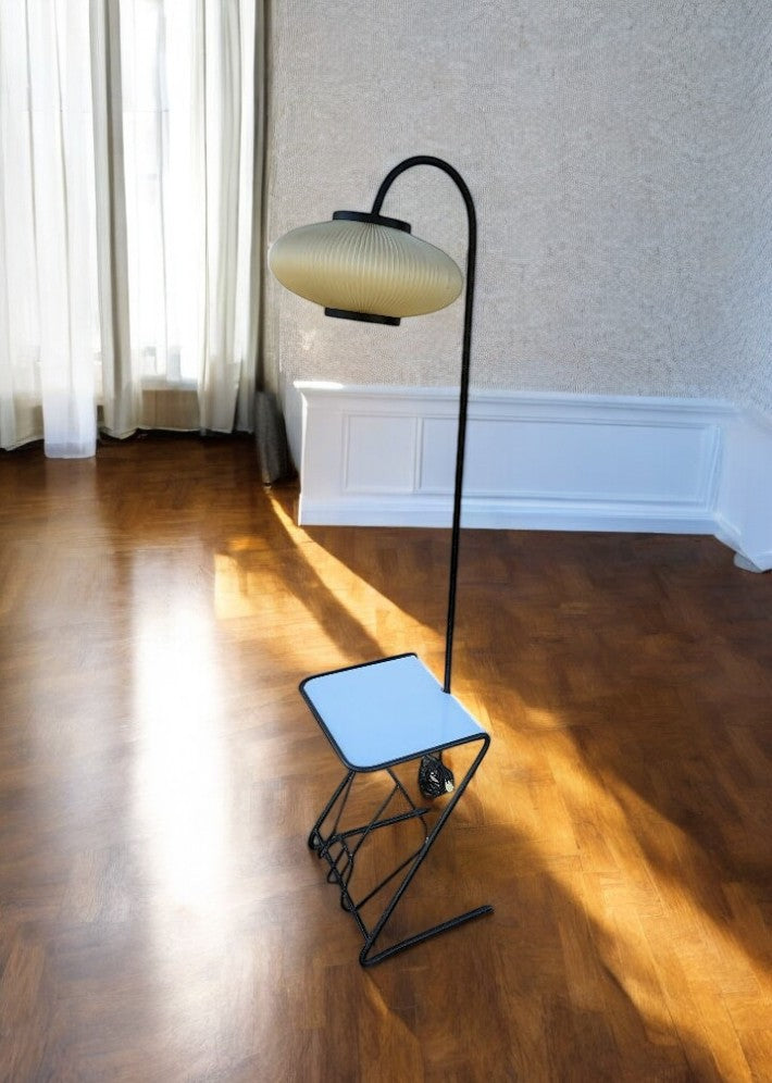 Lampadaire porte-revues des années 1960