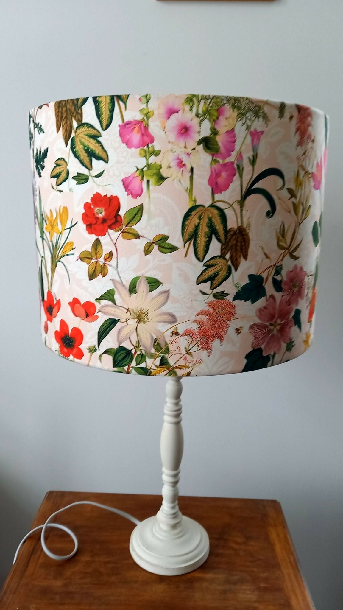 Abat jour " Farandole de Fleurs " - Ethic Atelier