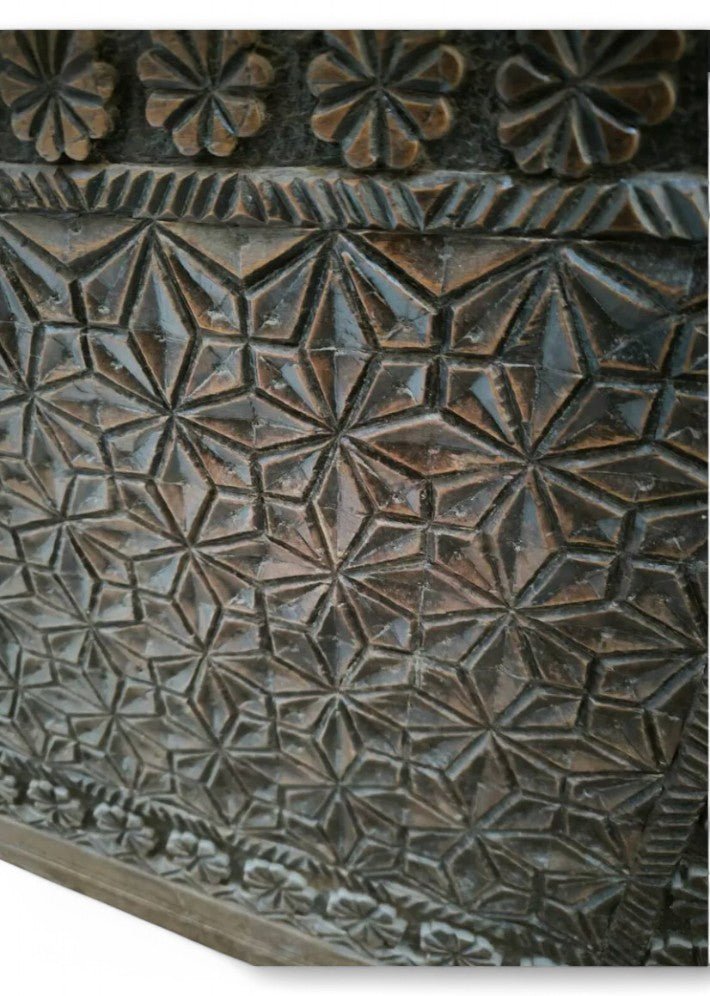 Ancien Coffre Art Populaire de Berger Cévenol du XVIIème Siècle - Ethic Atelier