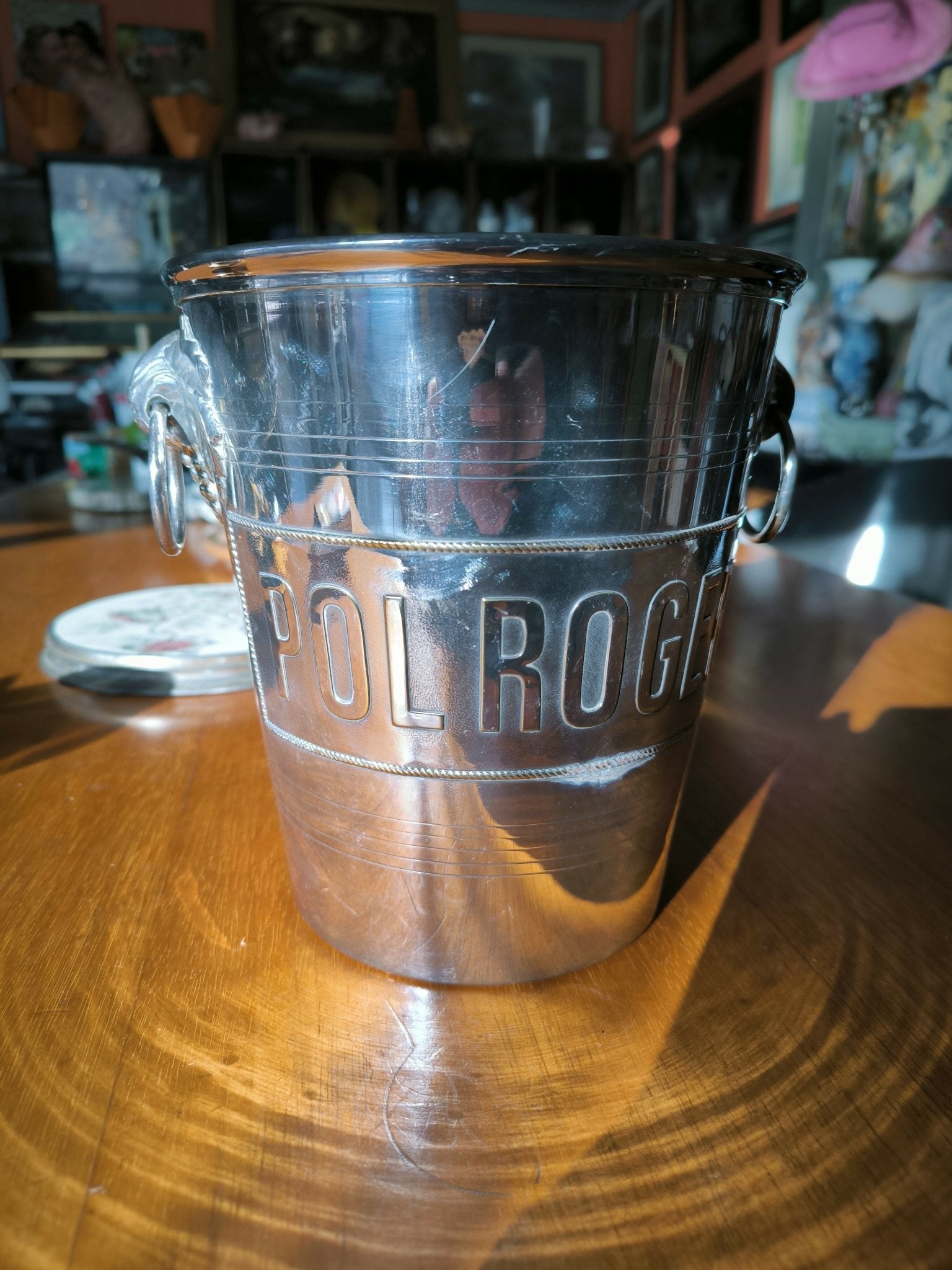 Ancien seau à champagne POL ROGER maison ARGIT Paris - Ethic Atelier