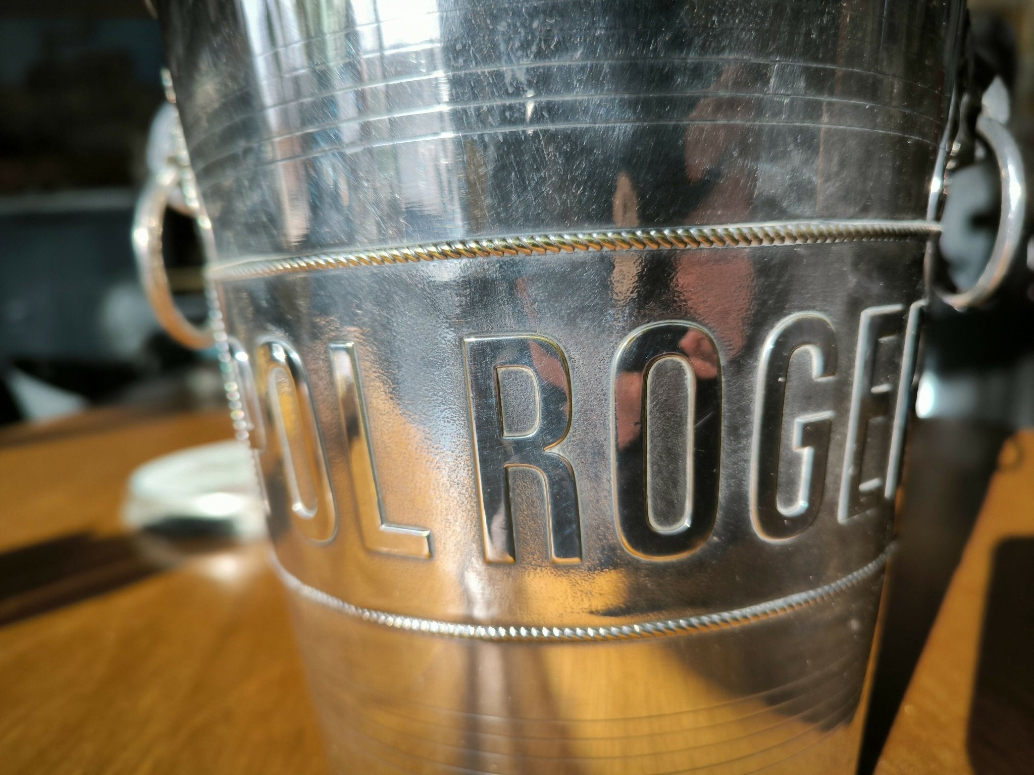 Ancien seau à champagne POL ROGER maison ARGIT Paris - Ethic Atelier