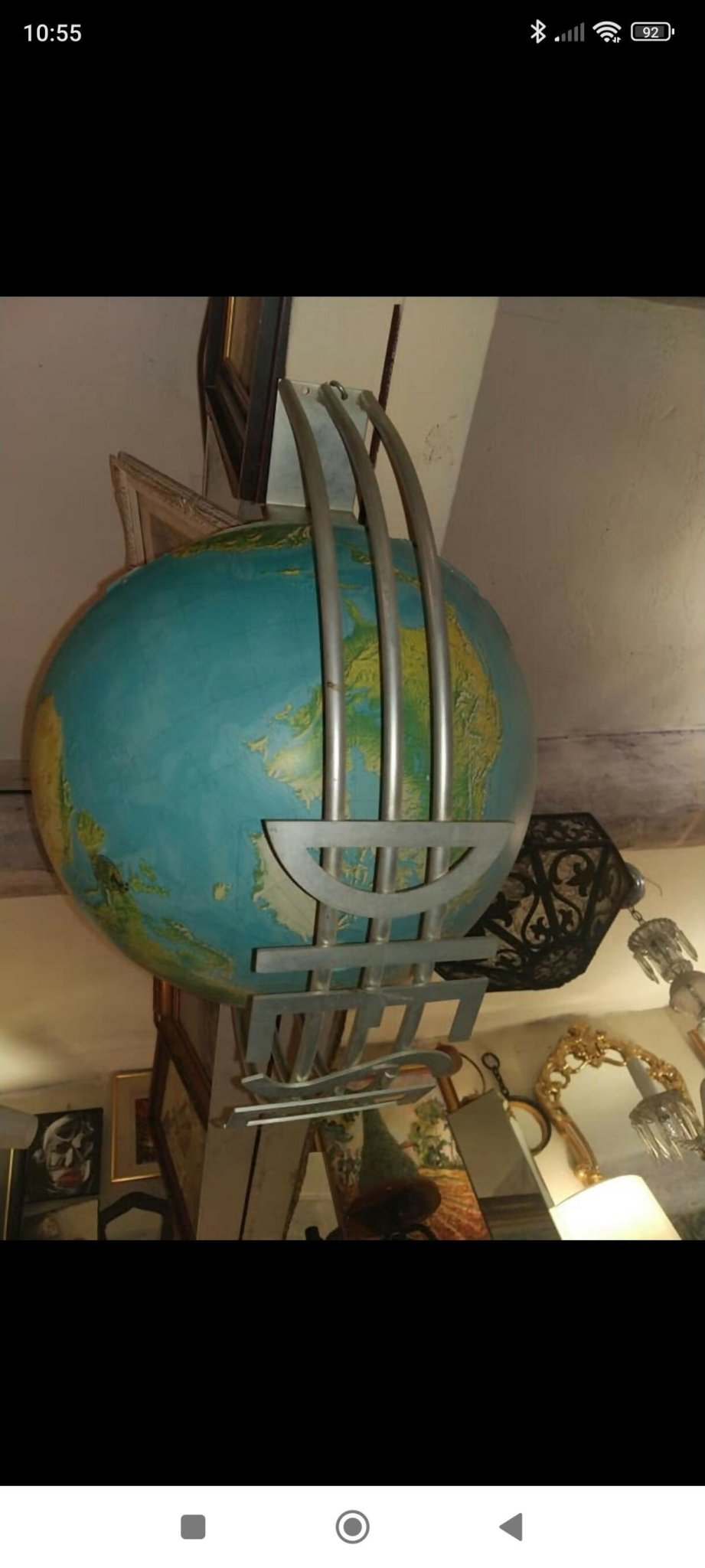 Applique mappemonde lumineuse DIESEL pour Morrison Hotel - Ethic Atelier