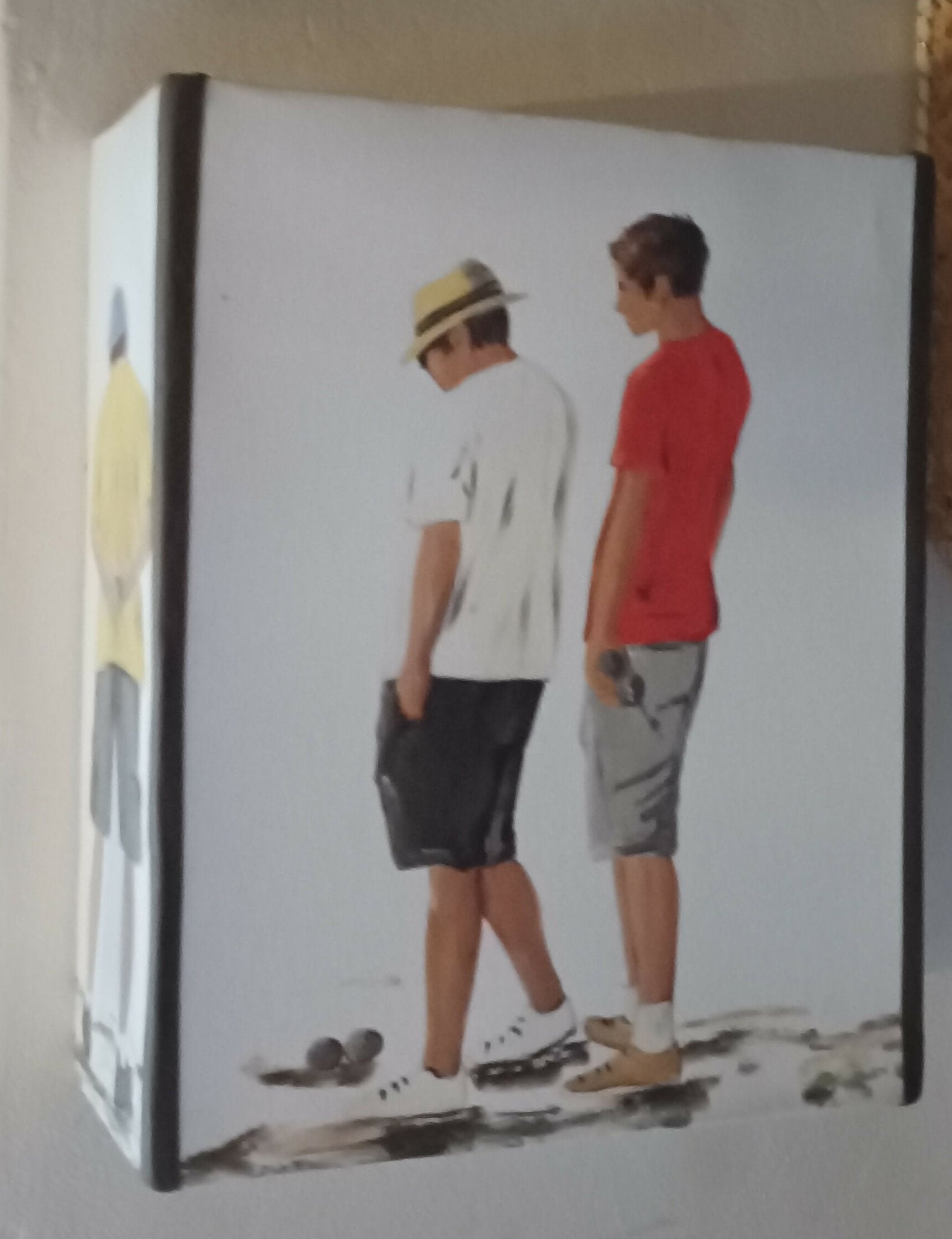 Applique murale 1/2 Rectangle "Les Boulistes" - Ethic Atelier